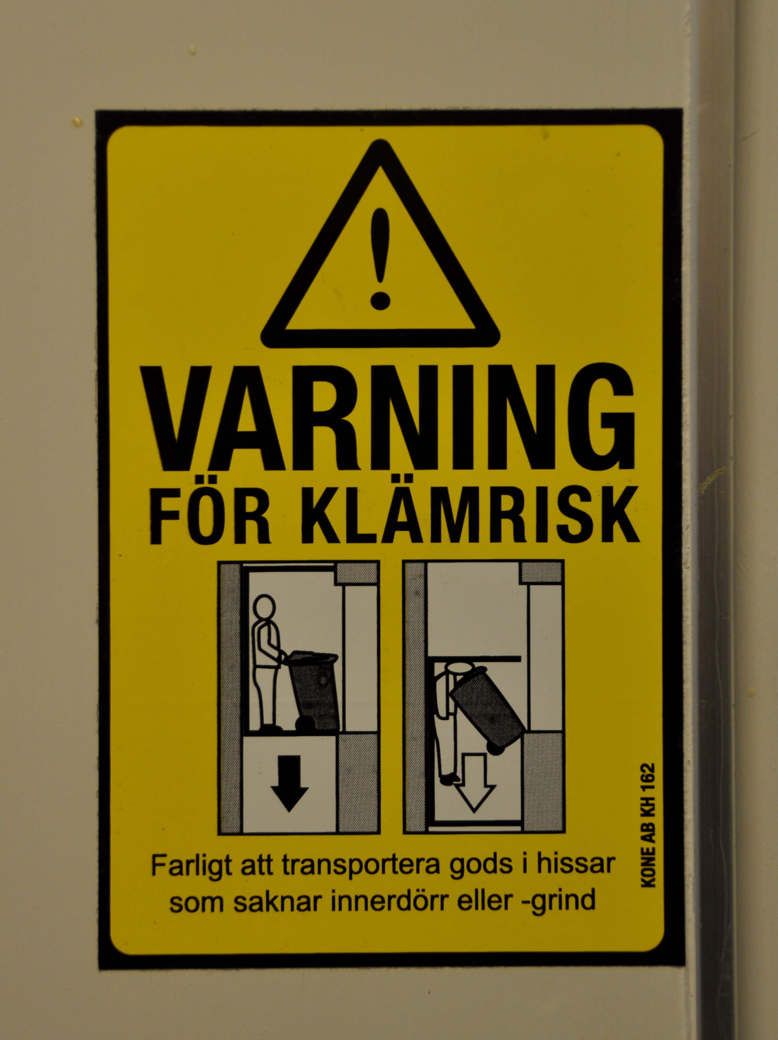 elevator danger