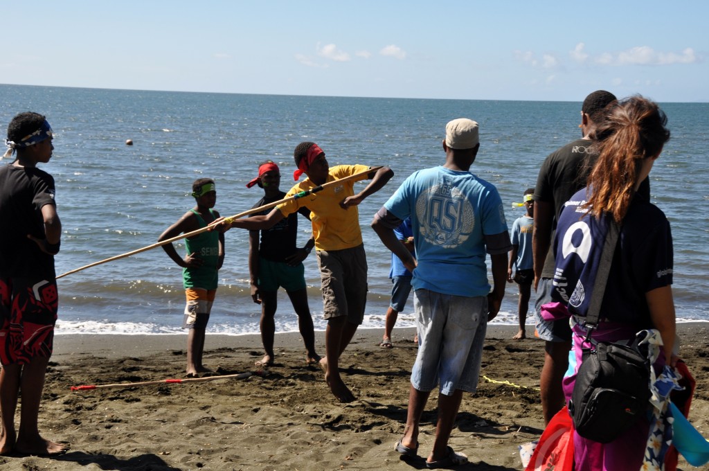 spear throwing