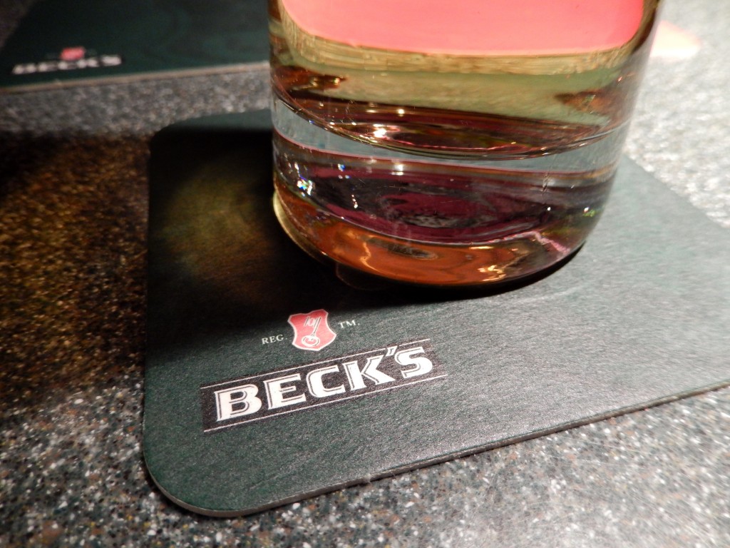 becks coaster