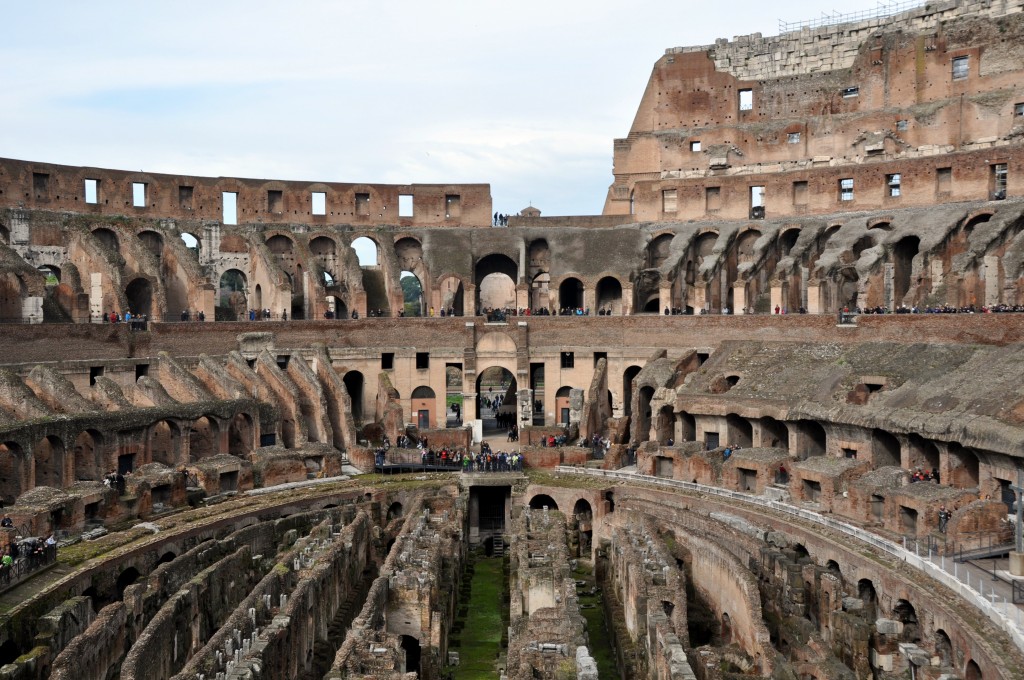 My favorite place in Rome…the Colosseum!