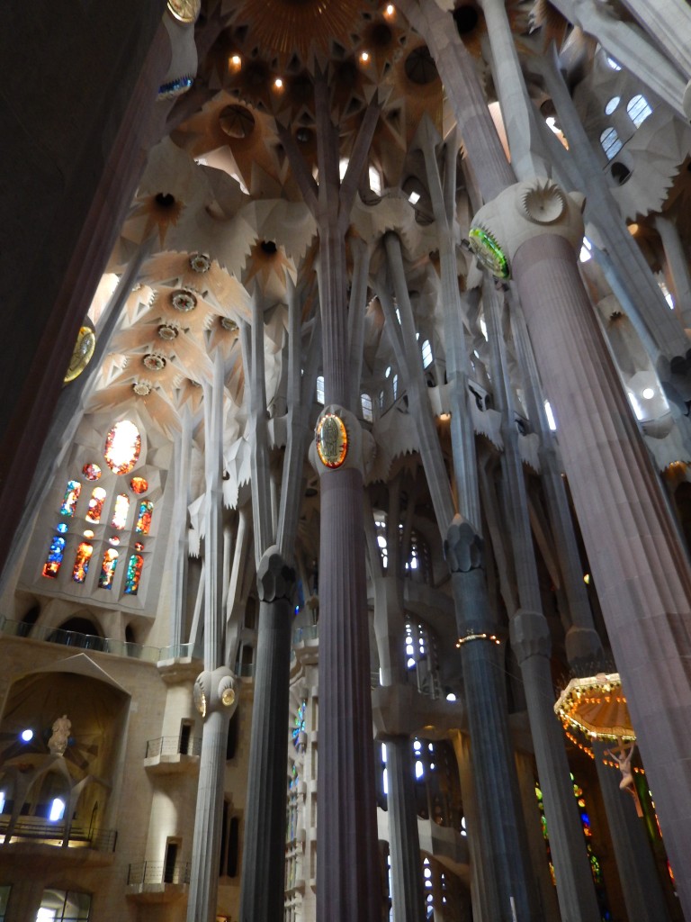 Inside the Sagrada Família